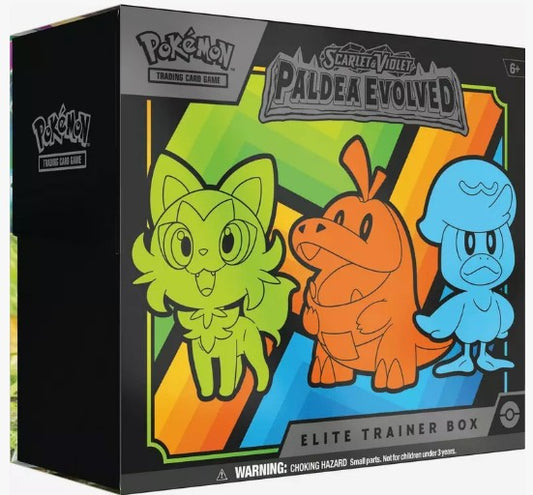 Scarlet & Violet-Paldea Evolved Elite Trainer Box