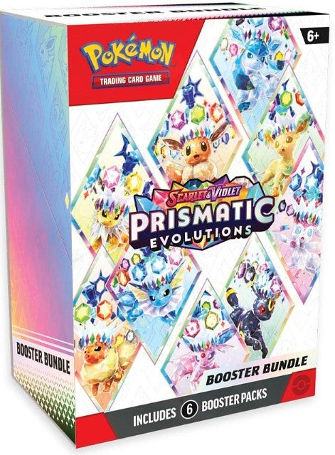 Scarlet & Violet-Prismatic Evolutions Booster Bundle (6 Packs)