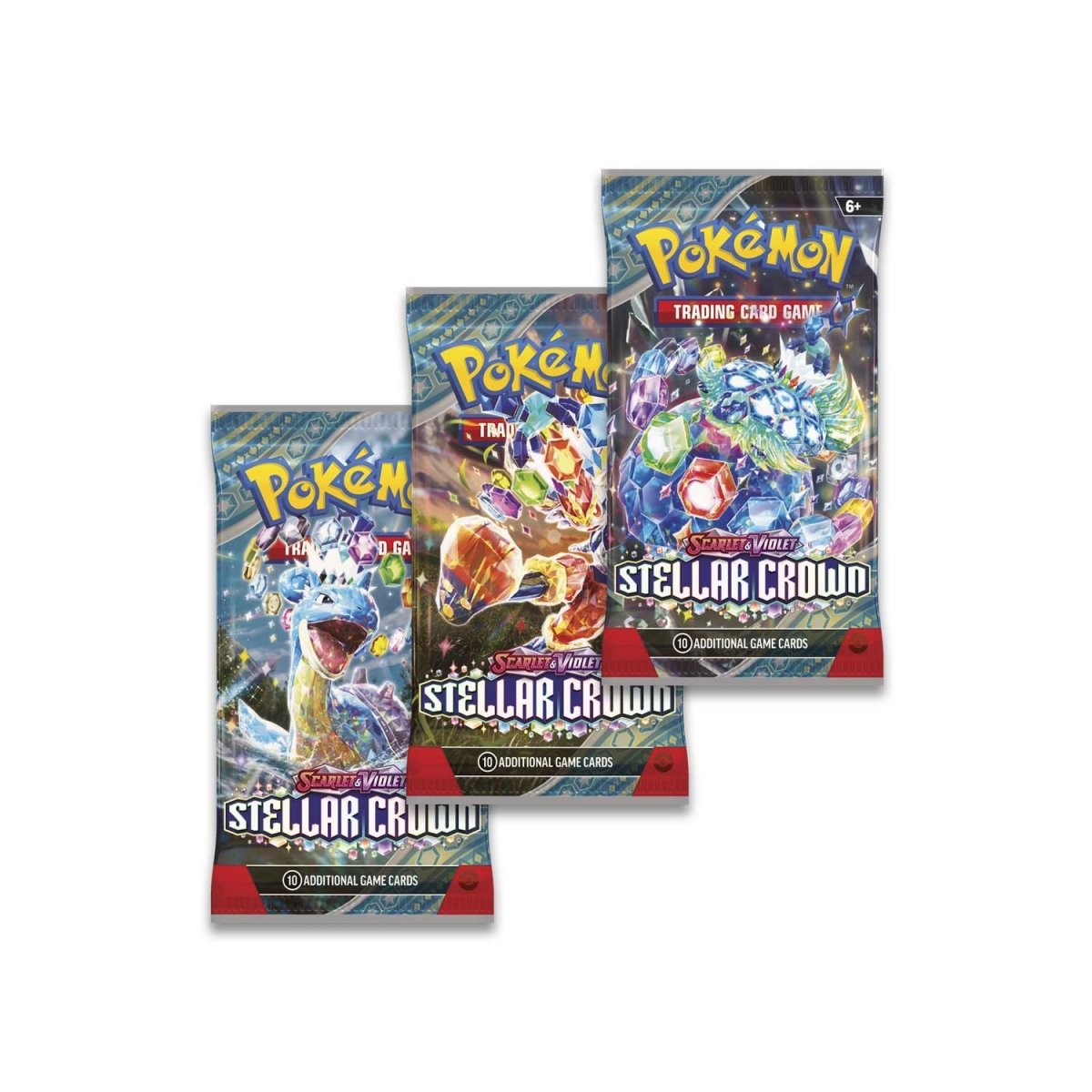 Scarlet & Violet-Stellar Crown 3 Booster Packs & Tinkaton Promo Card